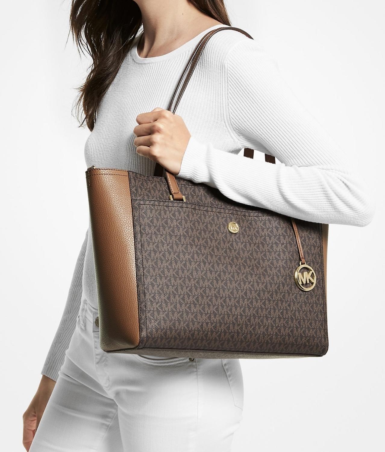 Cartera Michael Kors Maisie 3 en 1 Café-3