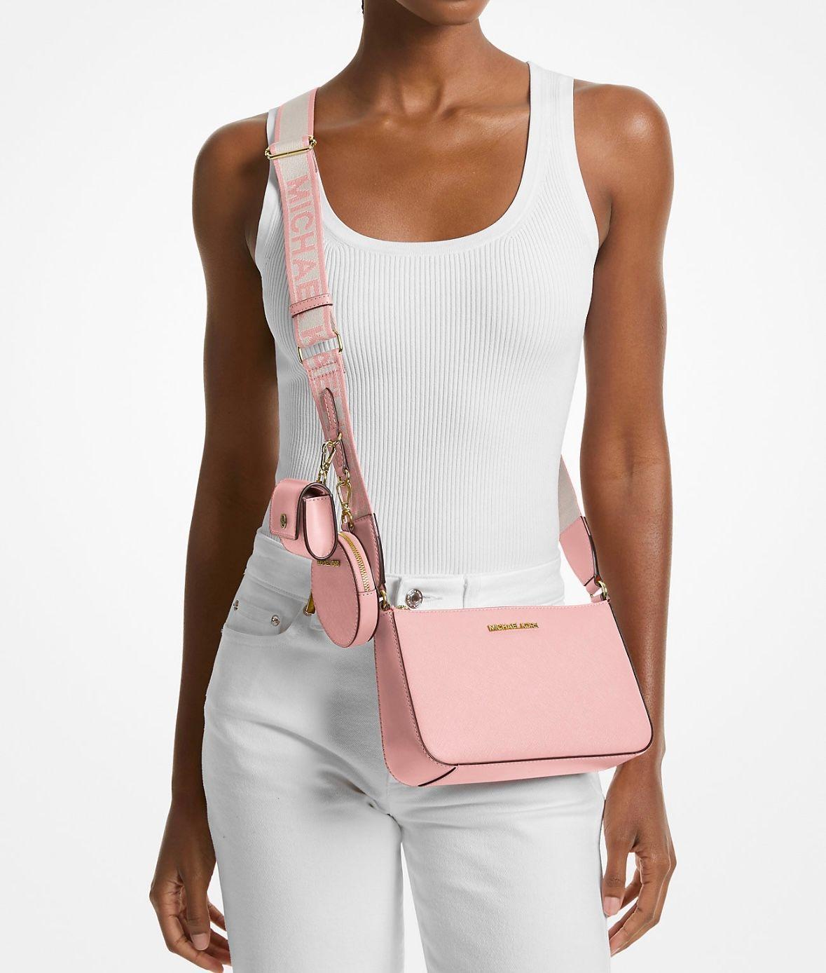 Cartera Michael Kors Jet Set AirPods Rosa-2