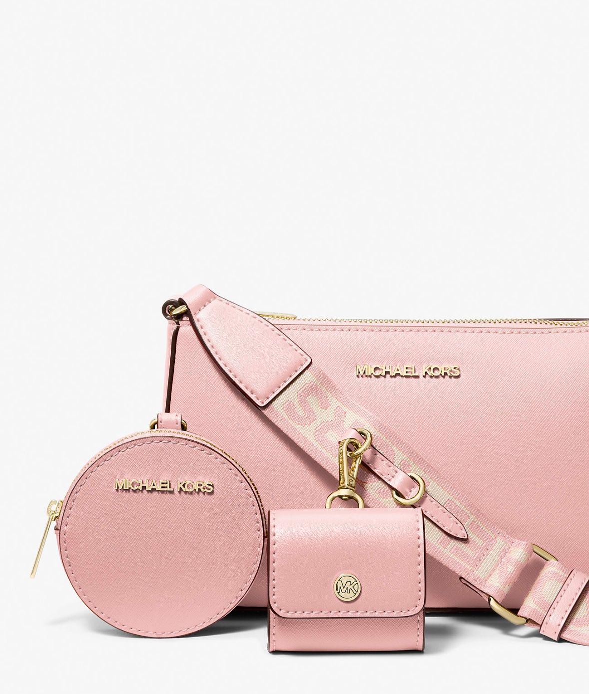 Cartera Michael Kors Jet Set AirPods Rosa-3