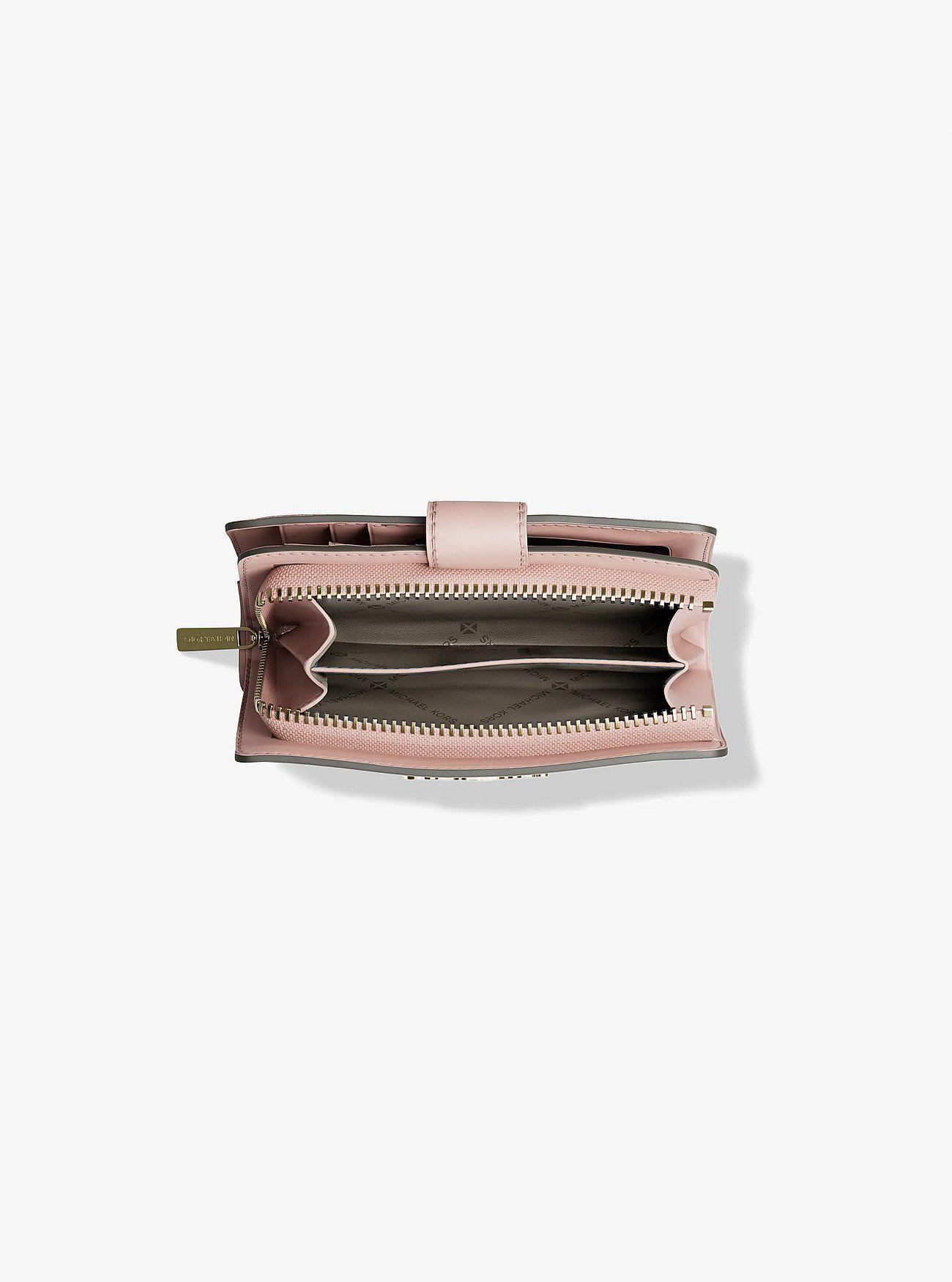 Billetera Michael Kors Jet Set Pink-4