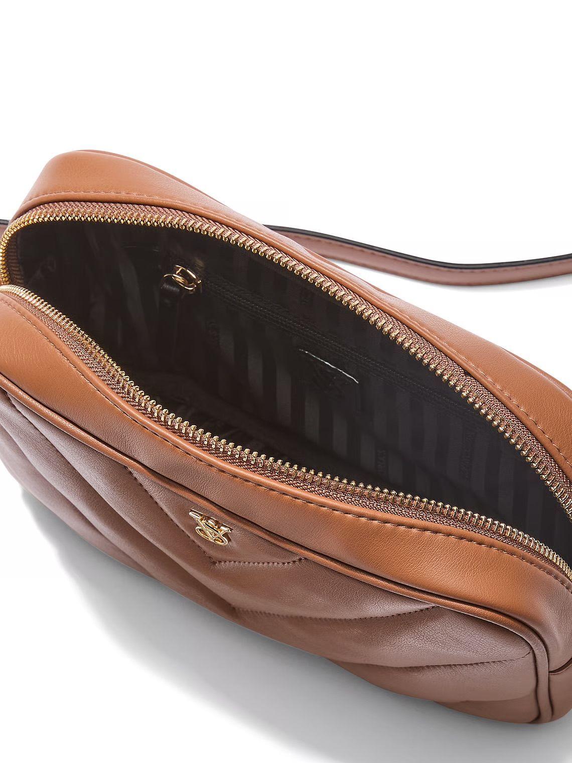 Cartera Victoria's Secret Camera Bag Brown-2