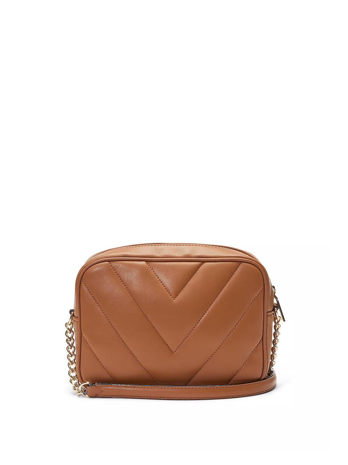 Cartera Victoria's Secret Camera Bag Brown-3