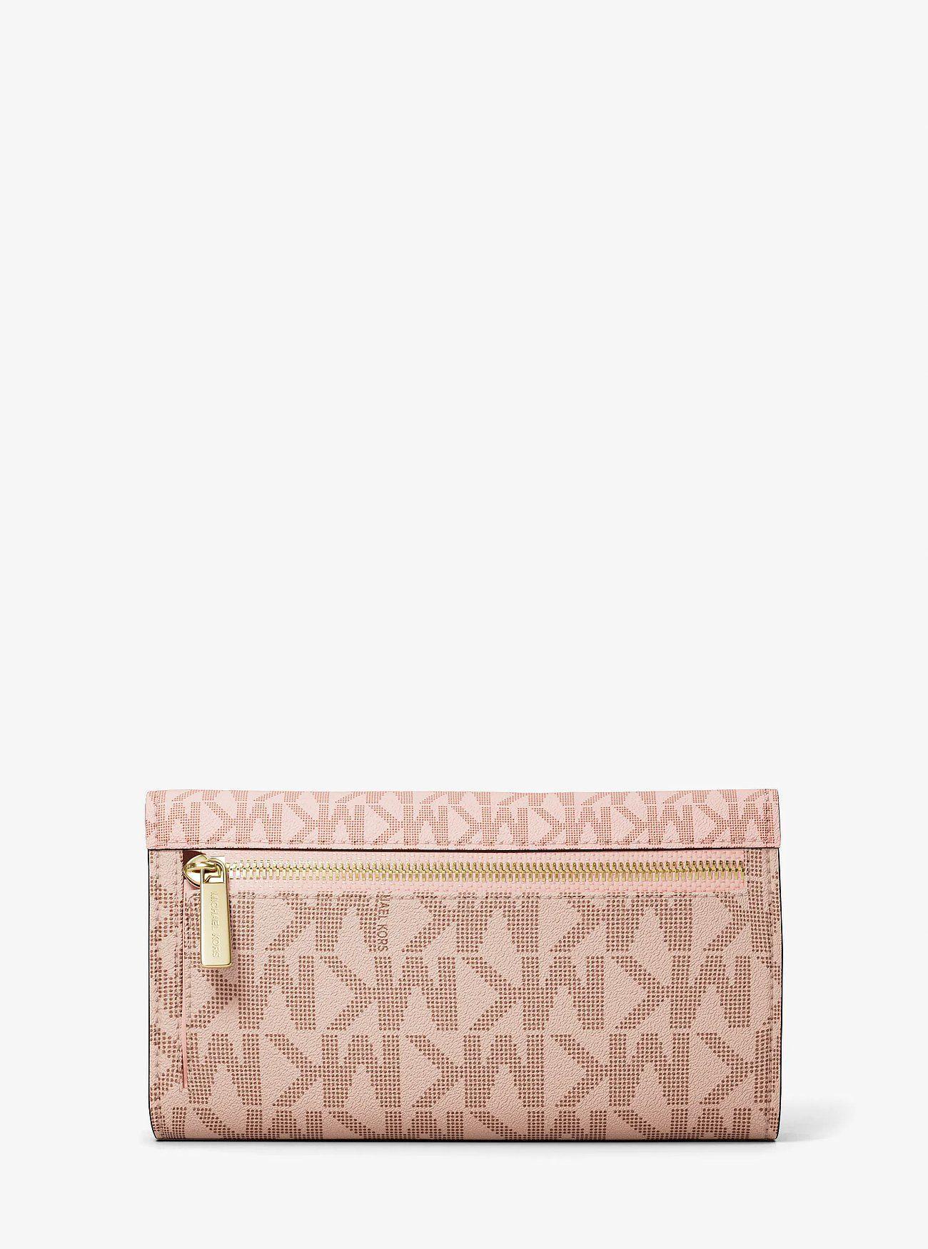 Billetera Michael Kors Jet Set Tri Fold Logo-2