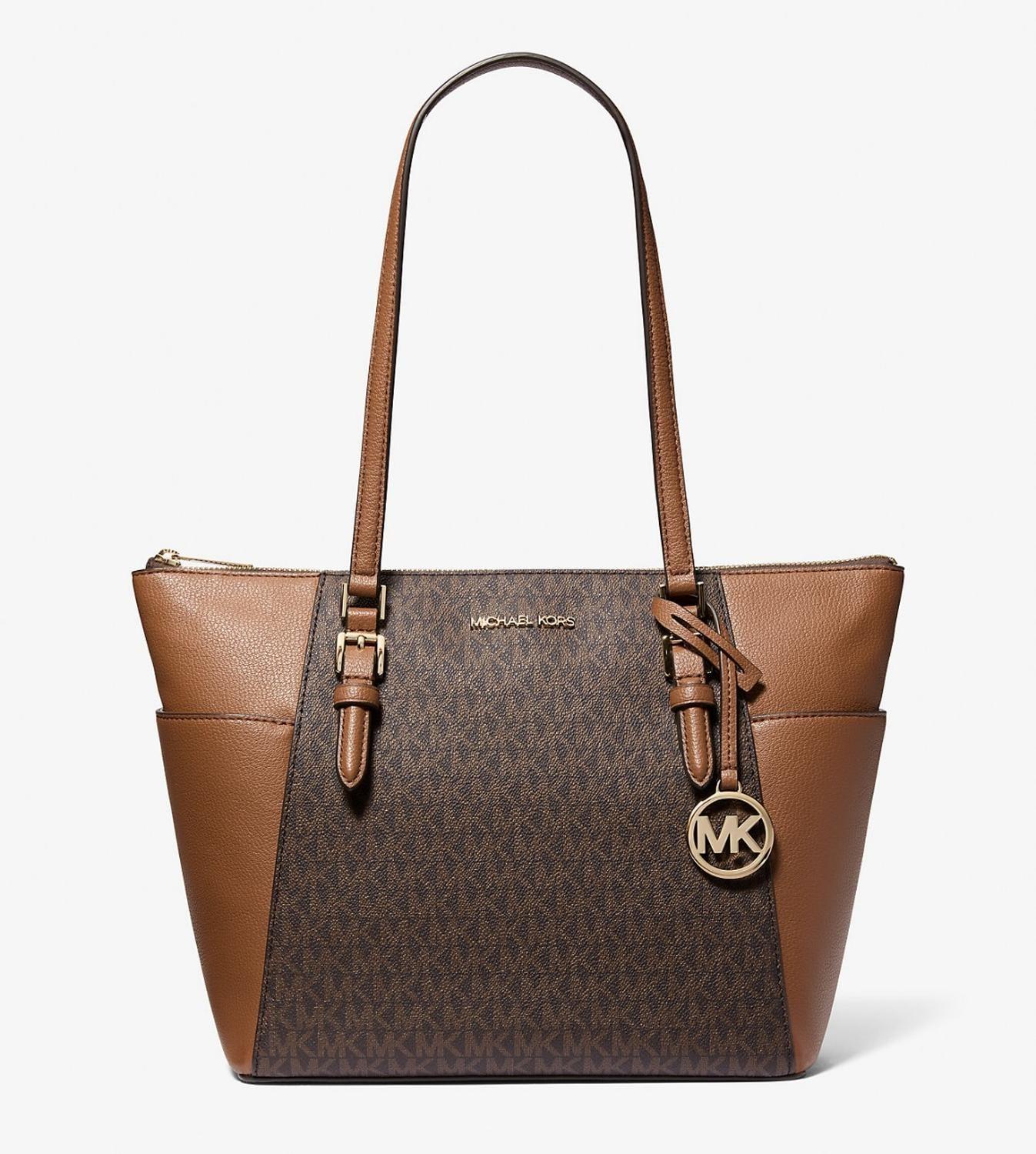 Cartera Charlotte Michael Kors Café-0
