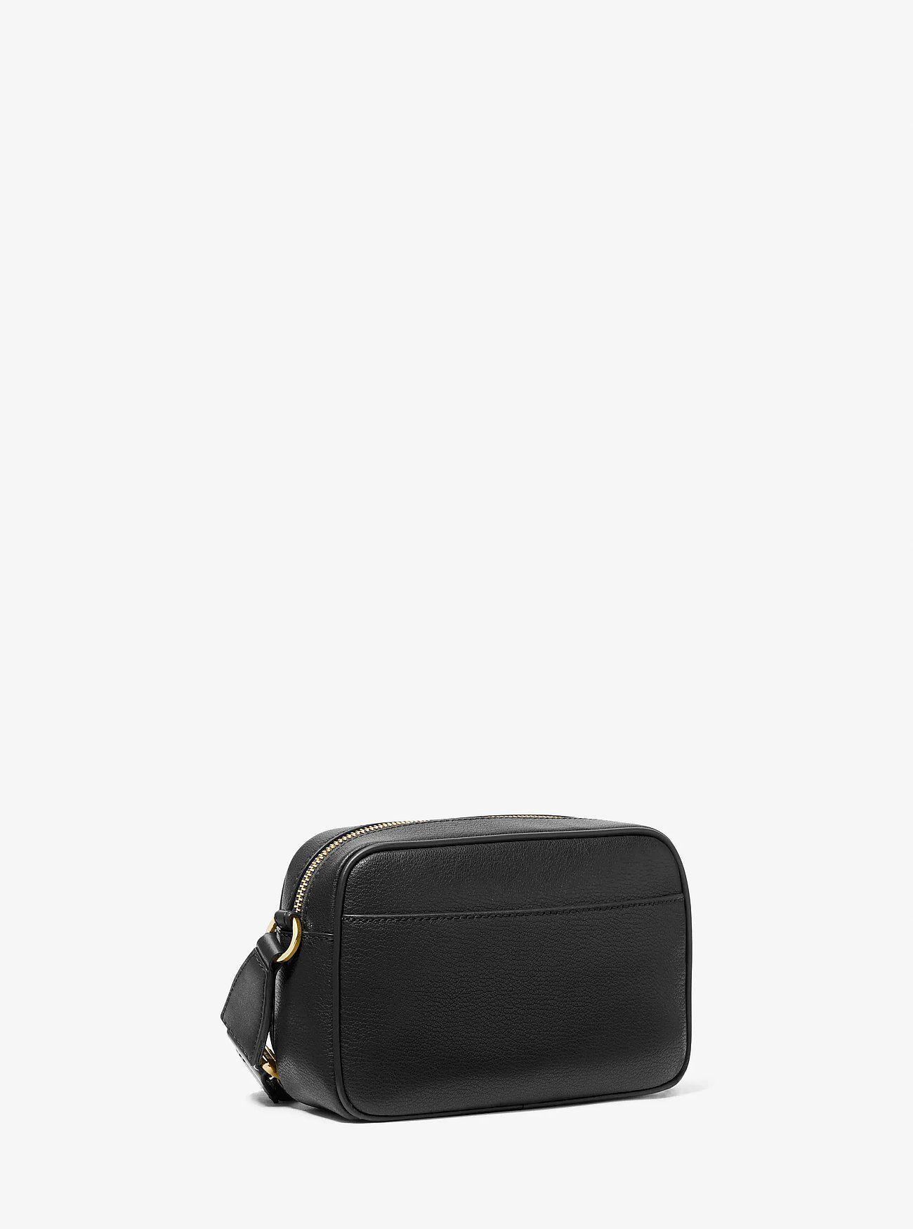 Cartera Michael Kors Jet Set Airpods Leather Black-2