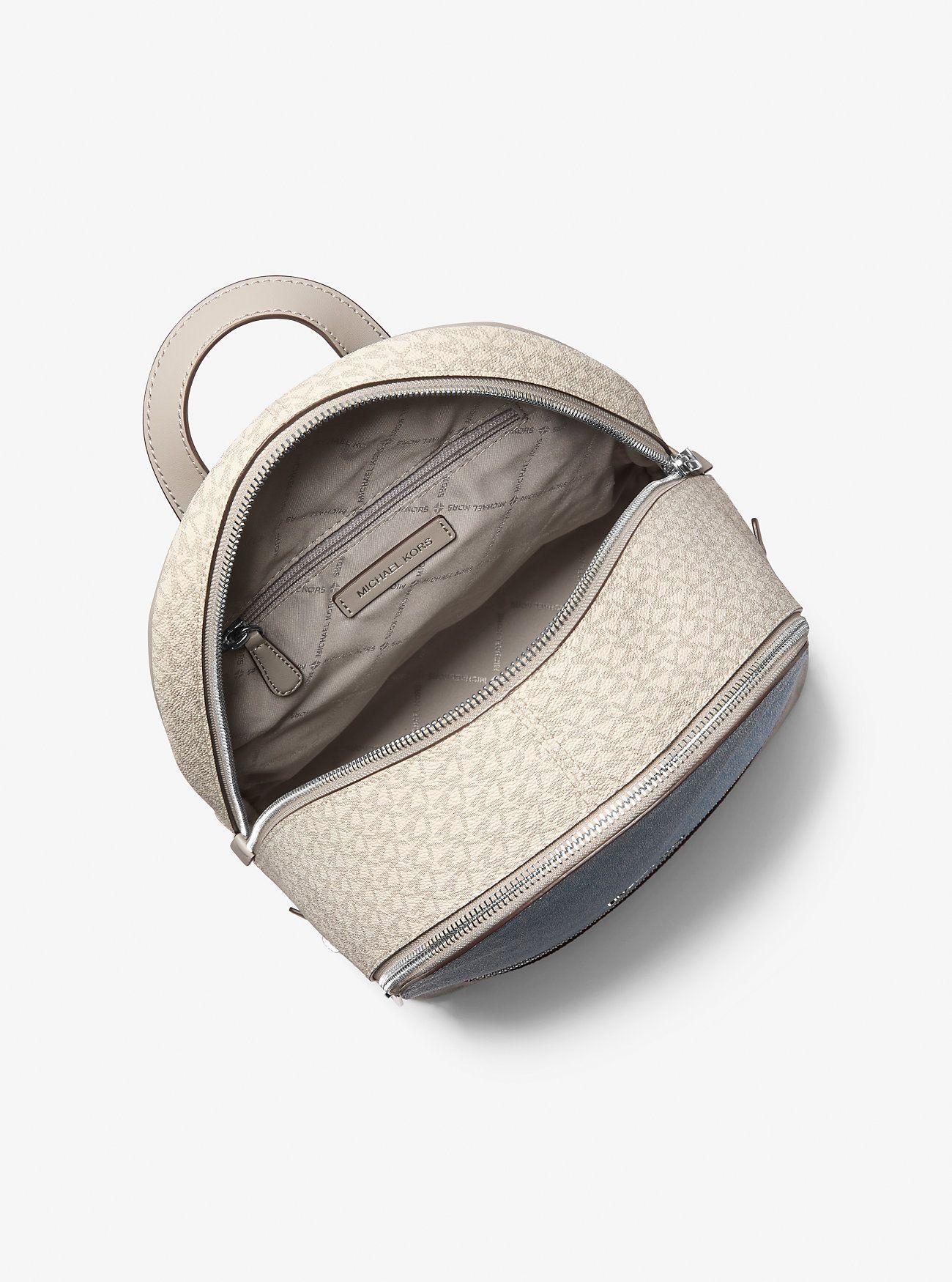 Mochila Michael Kors Rhea Color-Block Sky Blue -1