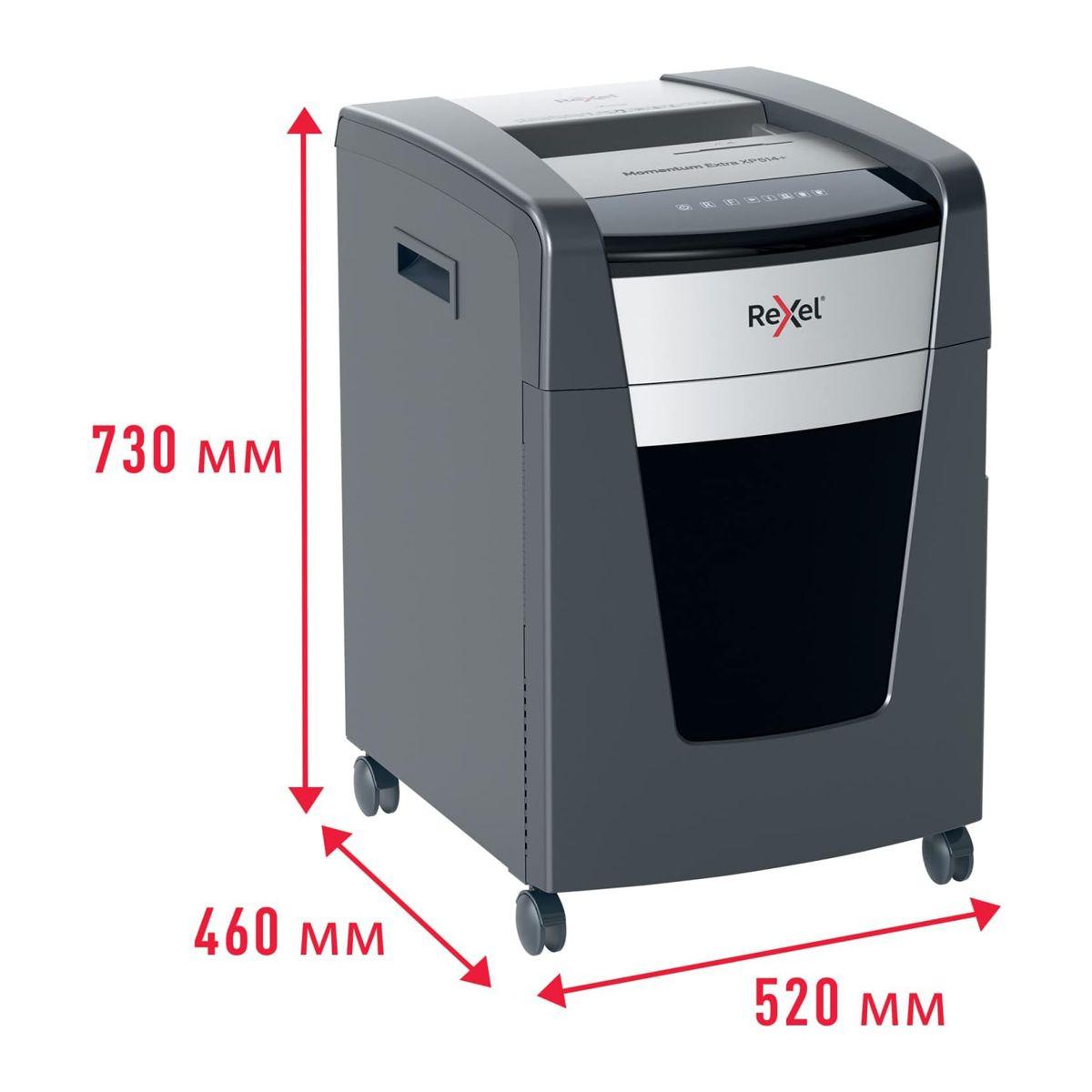 TRITURADORA REXEL MOMENTUM EXTRA P5 14 HOJA 2021514M-3