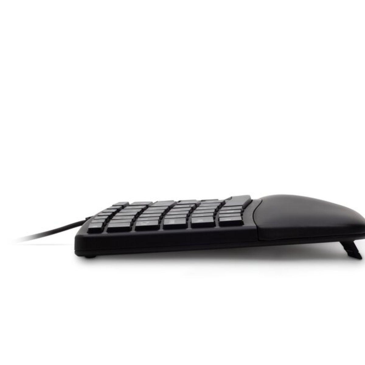 Teclado Kensington K75400ES alámbrico ergonómico color negro-1