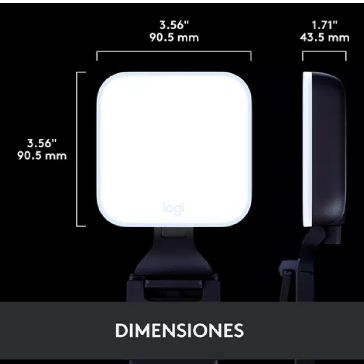 Luz De Streaming Logitech Litra Glow Grafito 29LOGLITRA-2