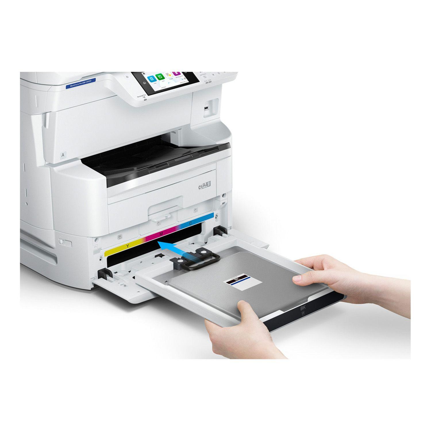 Impresora  Epson WorkForce Pro EM‑C8100 A3 ADF Dúplex-2
