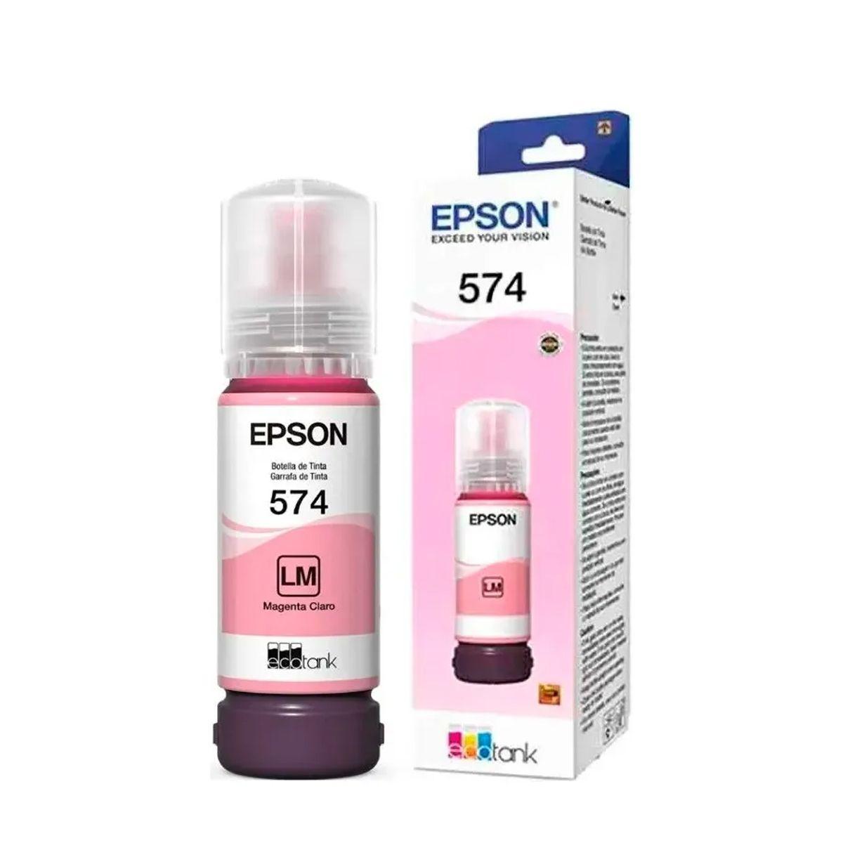 TINTA EPSON T574 LT MAGENTA C13T09A62A (T574620-AL)-0