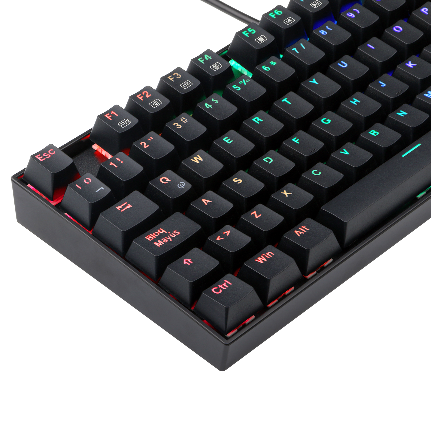 Teclado Gamer Kumara K552-RGB Negro Switch Blue Español-3