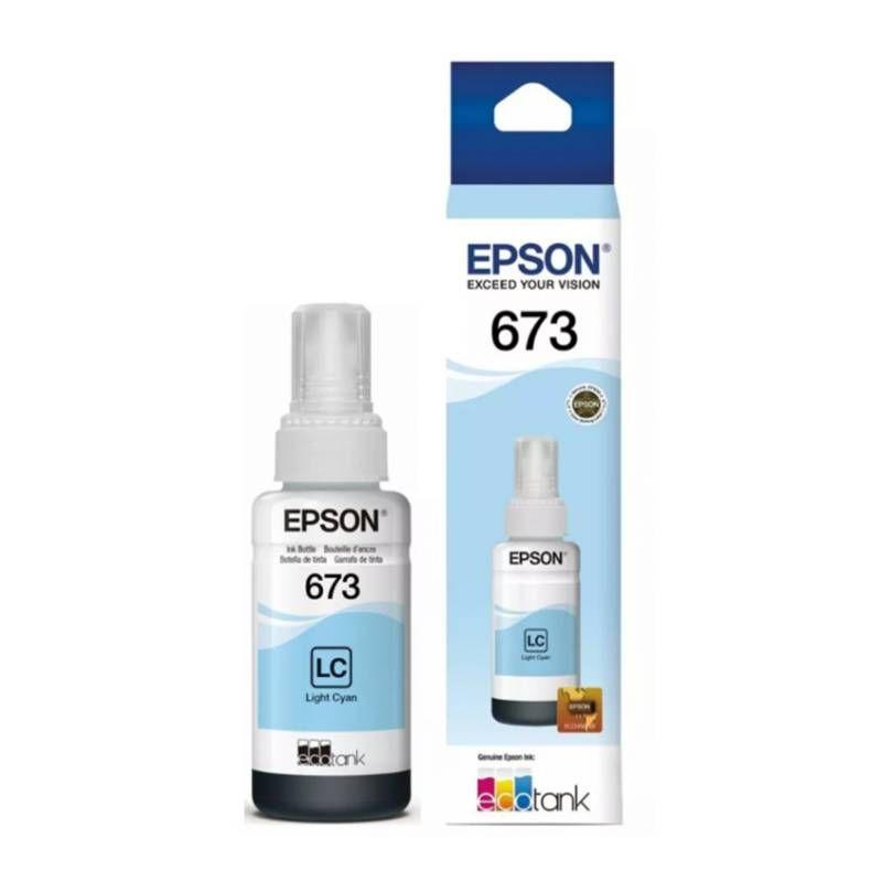 Tinta Epson T673 Cian Light-1