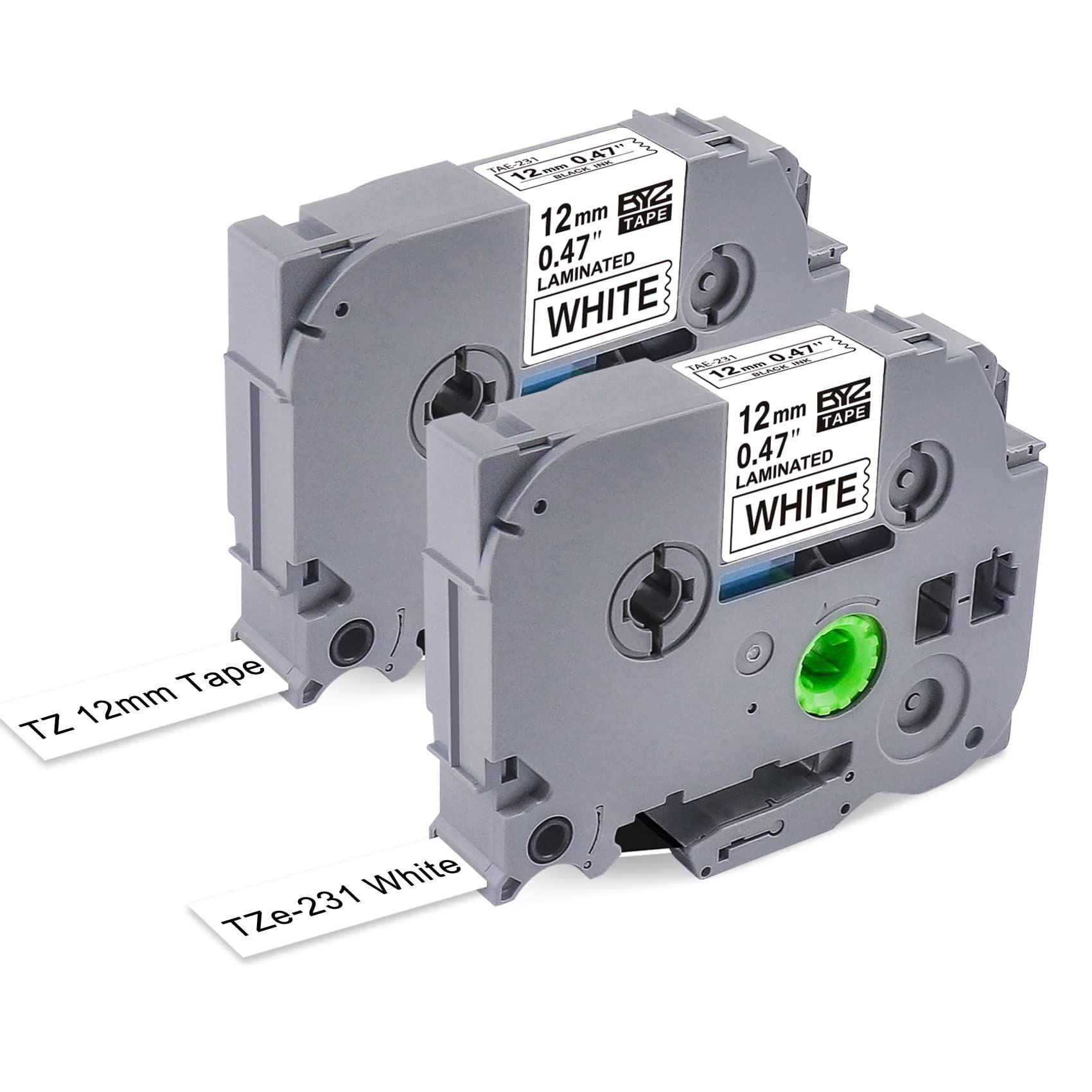 Etiquetas Brother TZe-231 12mm-2