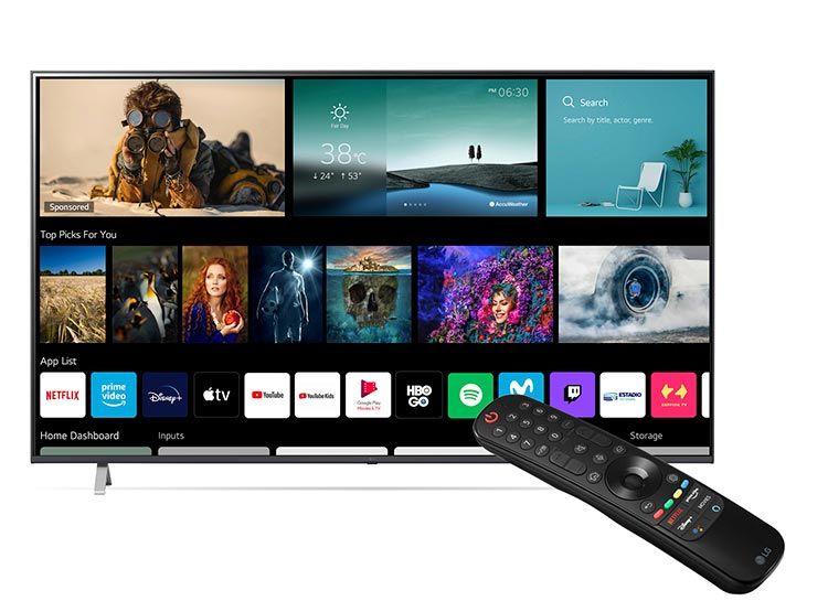 LG UHD AI ThinQ 65'' UP77 4K Smart TV-1