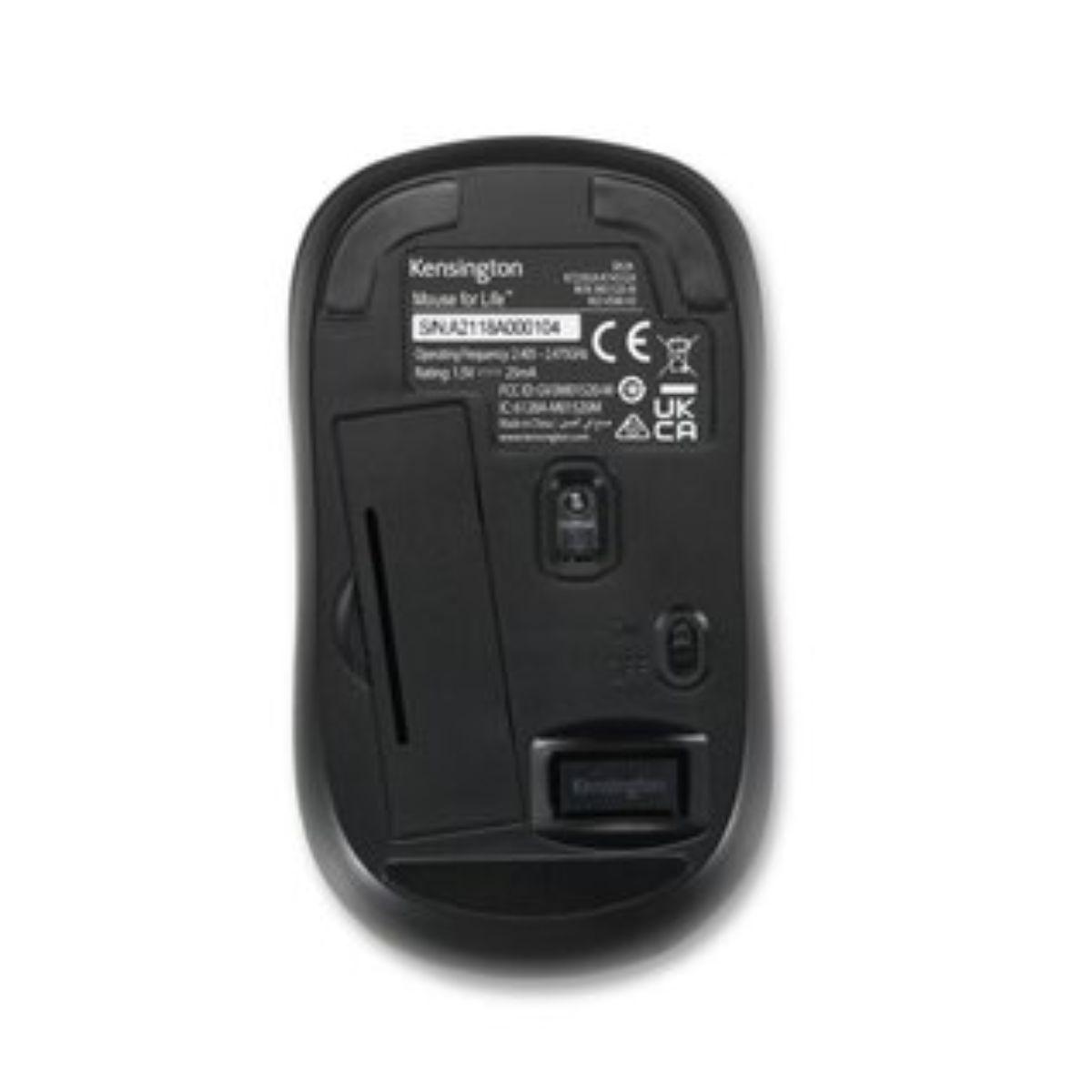 Mouse Kensington for life inalambrico negro-2
