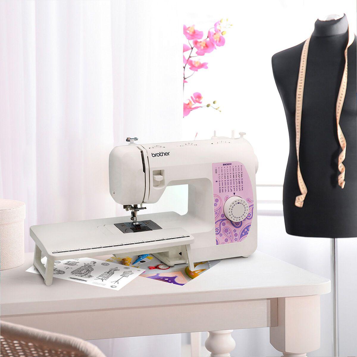 Máquina De Coser Mecánica BM3850 37 Puntadas Mesa Extensible-3