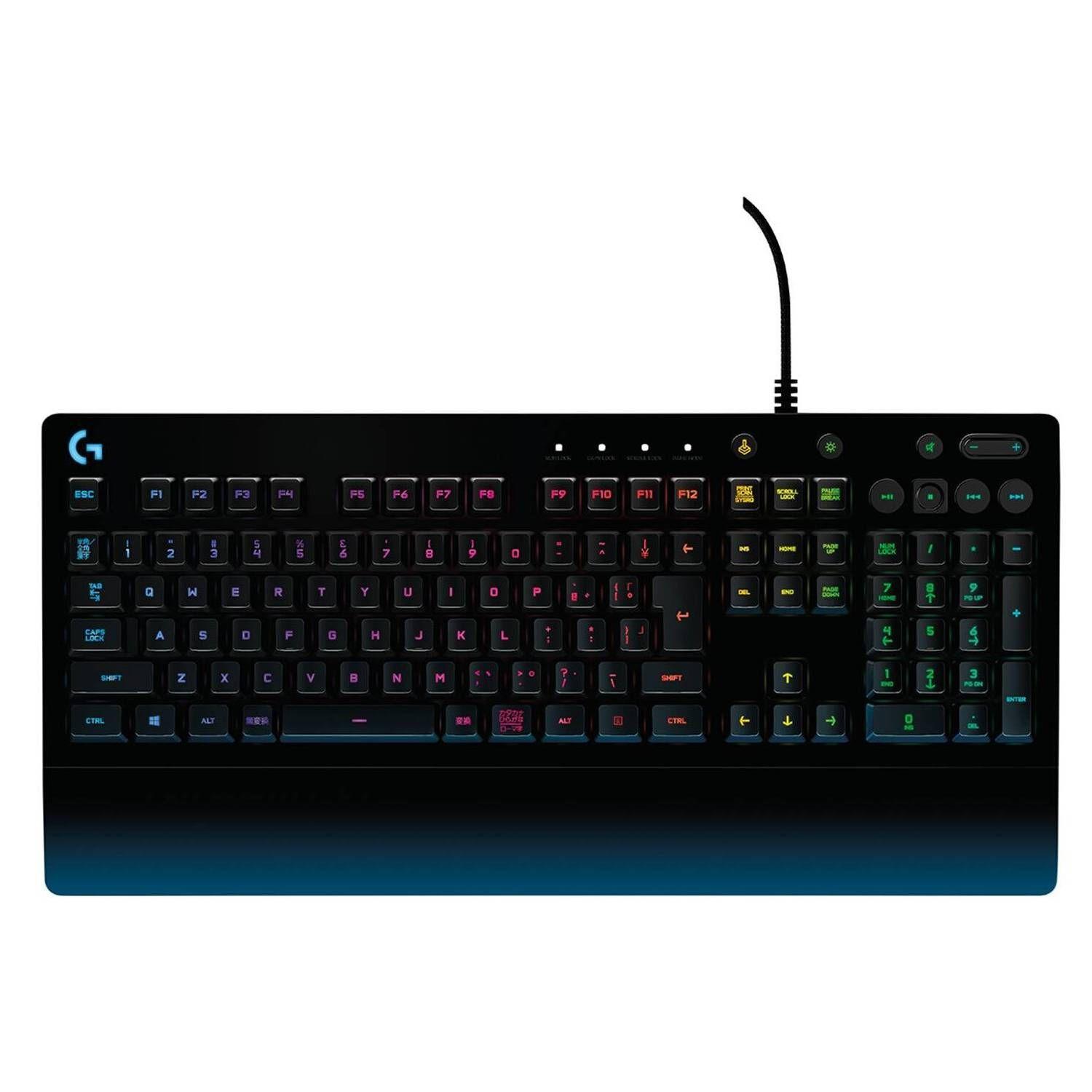 Teclado Gamer G213 Español Negro Rgb Alambrico-0