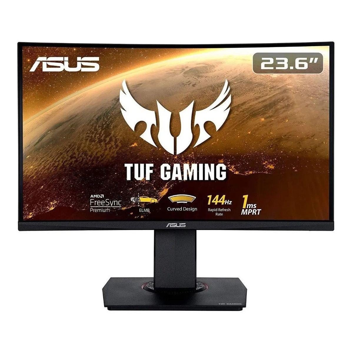 Monitor Gamer Curvo TUF Gaming VG24VQ Led 23.6 " Negro-0
