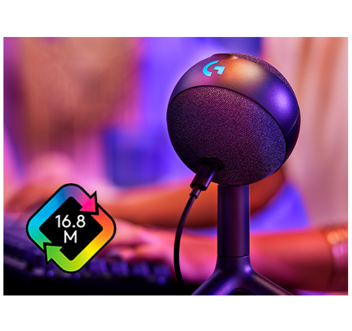 Micrófono Condensador Gamer Logitech YETI ORB-4