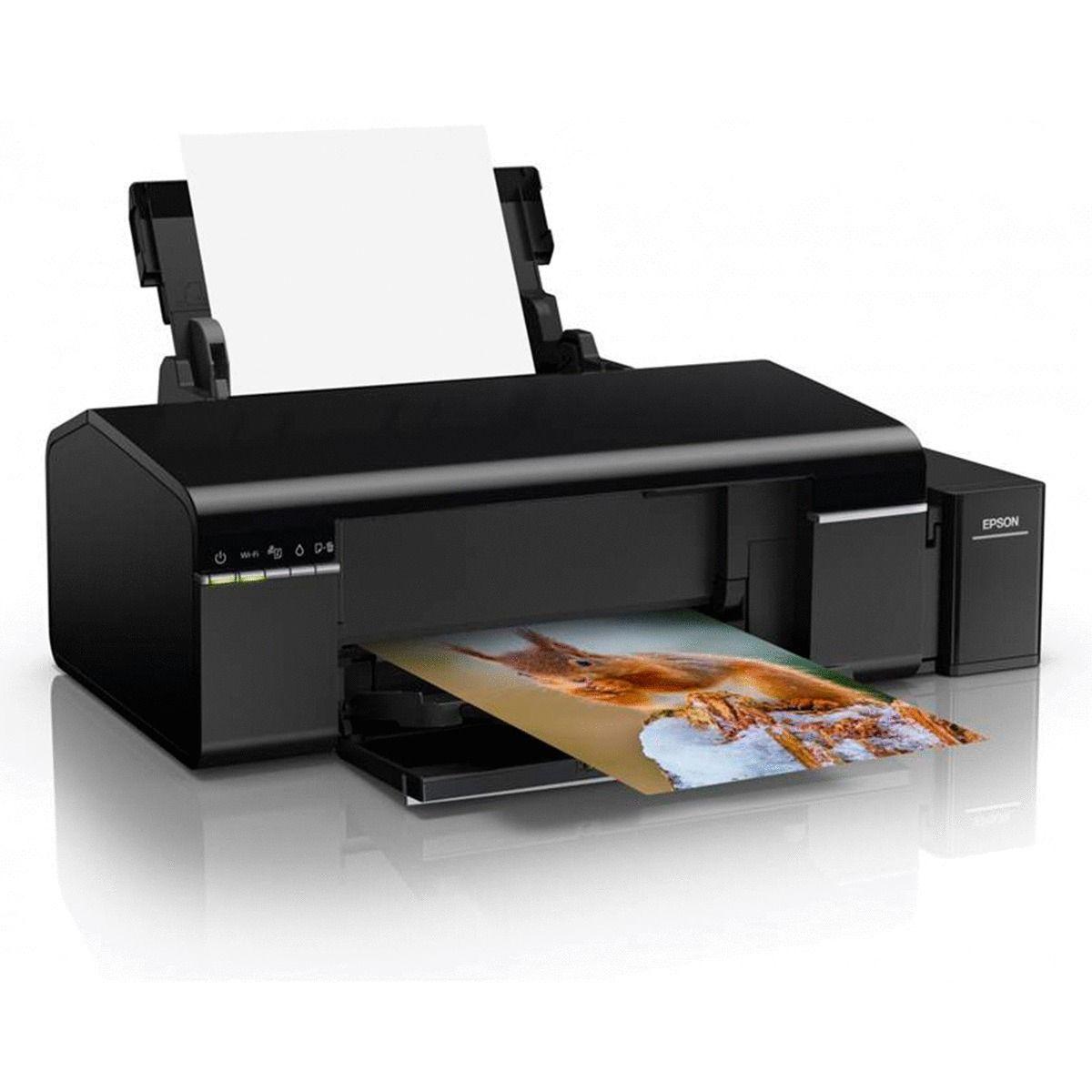 Impresora Fotográfica CD Ecotank L805 - Tintas incluidas-1