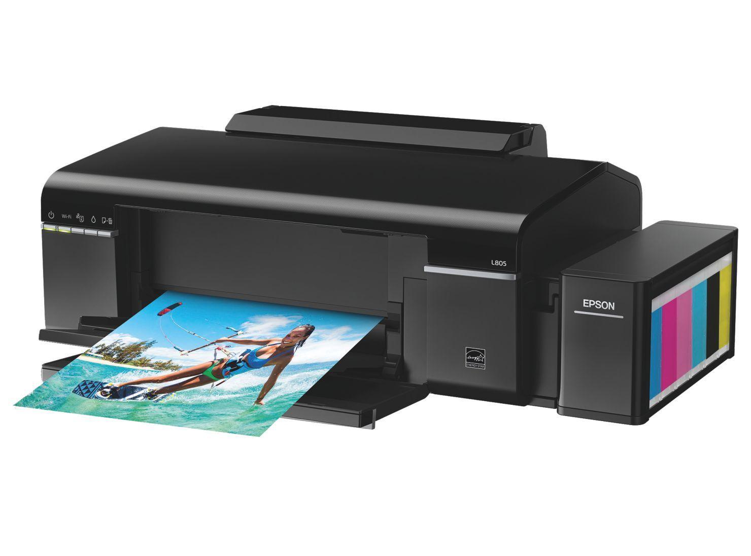 Impresora Fotográfica CD Ecotank L805 - Tintas incluidas-4