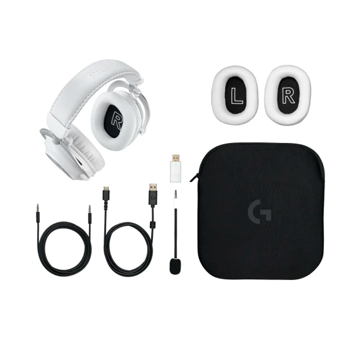 Audifonos Gamer Logitech PRO X 2 LIGHTSPEED Blanco-5