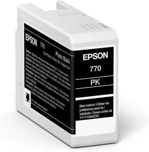 Tinta Epson Ultrachrome Pro10 Photo Black T770120 25ml-0