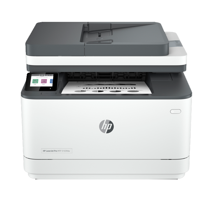 Impresora Multifuncional HP LaserJet Pro MFP 3103FDW ADF-0