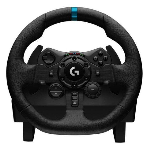 Playstation Volante Logitech G923 Racing Wheel And Pedals-1