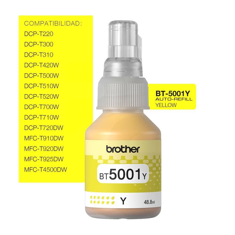 Botella de tinta amarilla BT5001Y-1