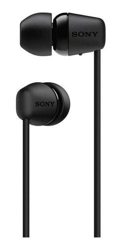 Audífonos Sony Inalámbricos Wi-c200 Negro 15hrs Batería-1