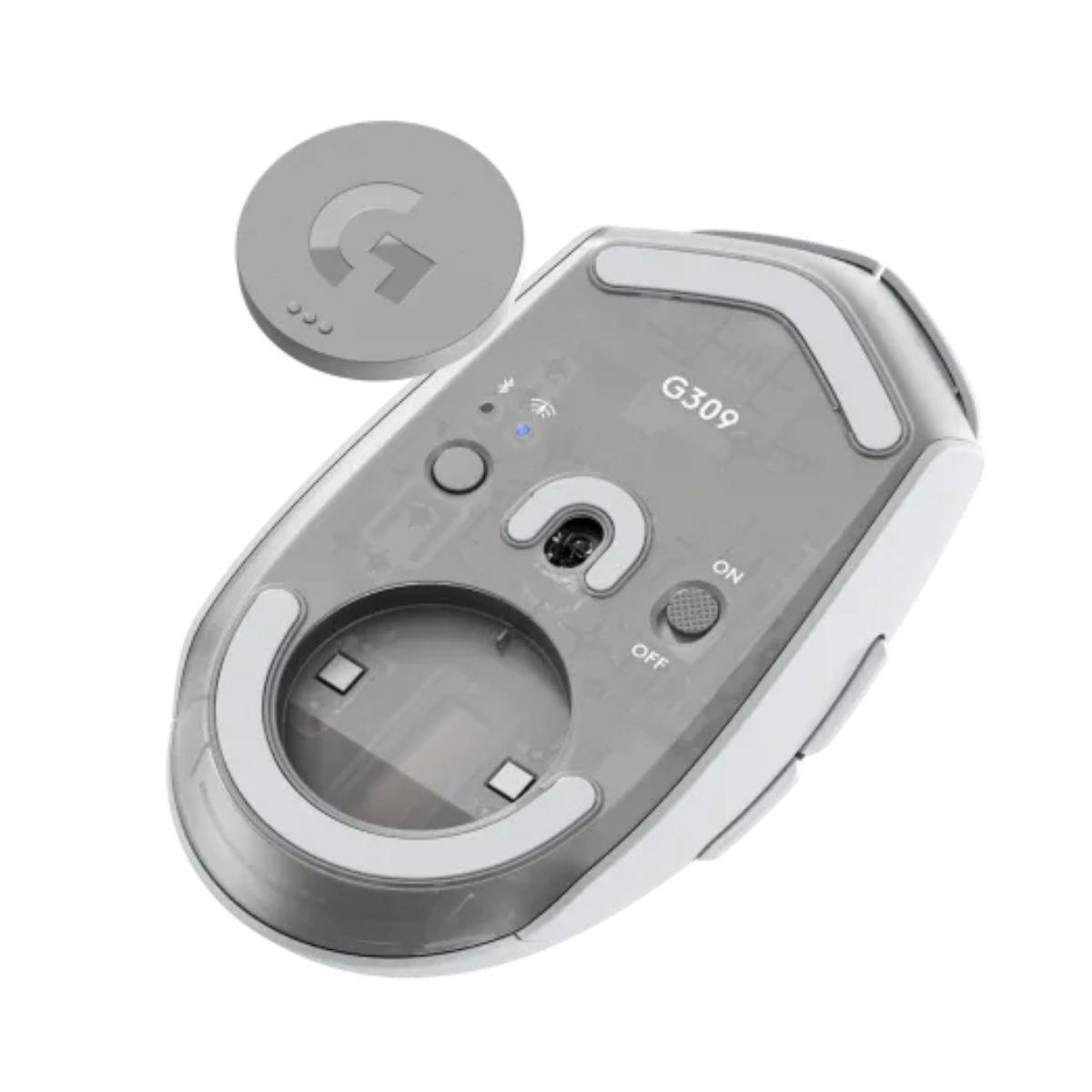 MOUSE LOGITECH G309 WHITE-3