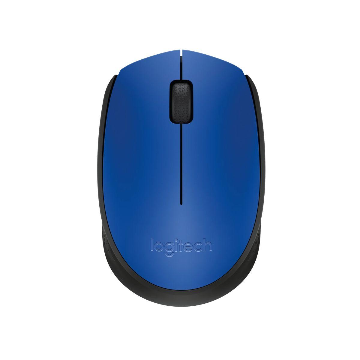 MOUSE LOGITECH M170 COLOR BLUE CLAMSHELL-0
