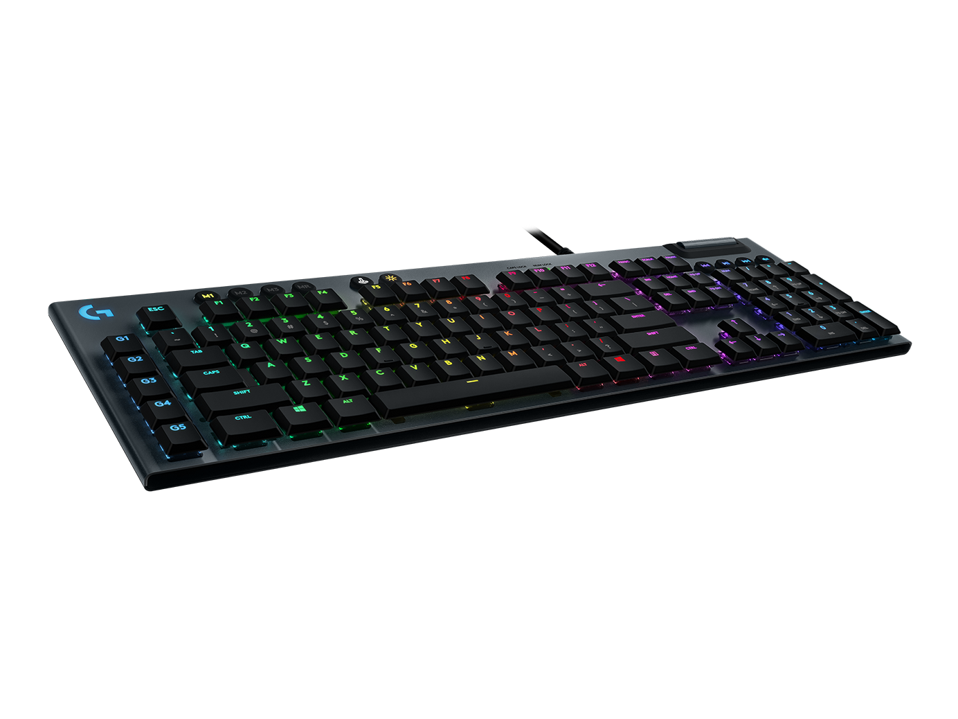 Teclado Gamer G815 RGB Lightsync USB Mecánico Inglés Negro-1