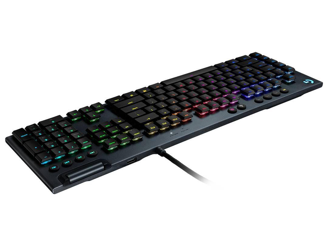 Teclado Gamer G815 RGB Lightsync USB Mecánico Inglés Negro-3