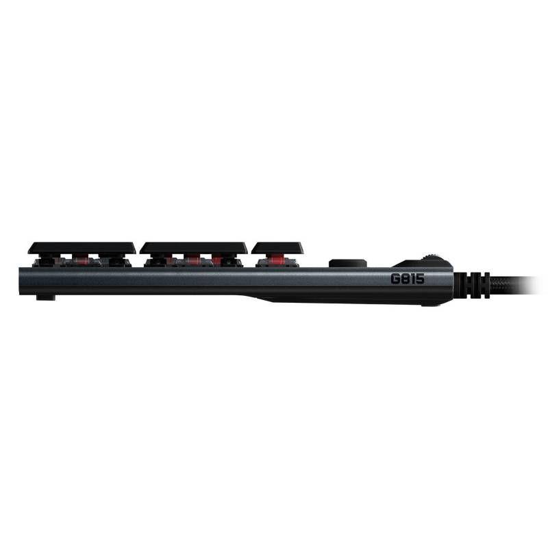 Teclado Gamer G815 RGB Lightsync USB Mecánico Inglés Negro-4