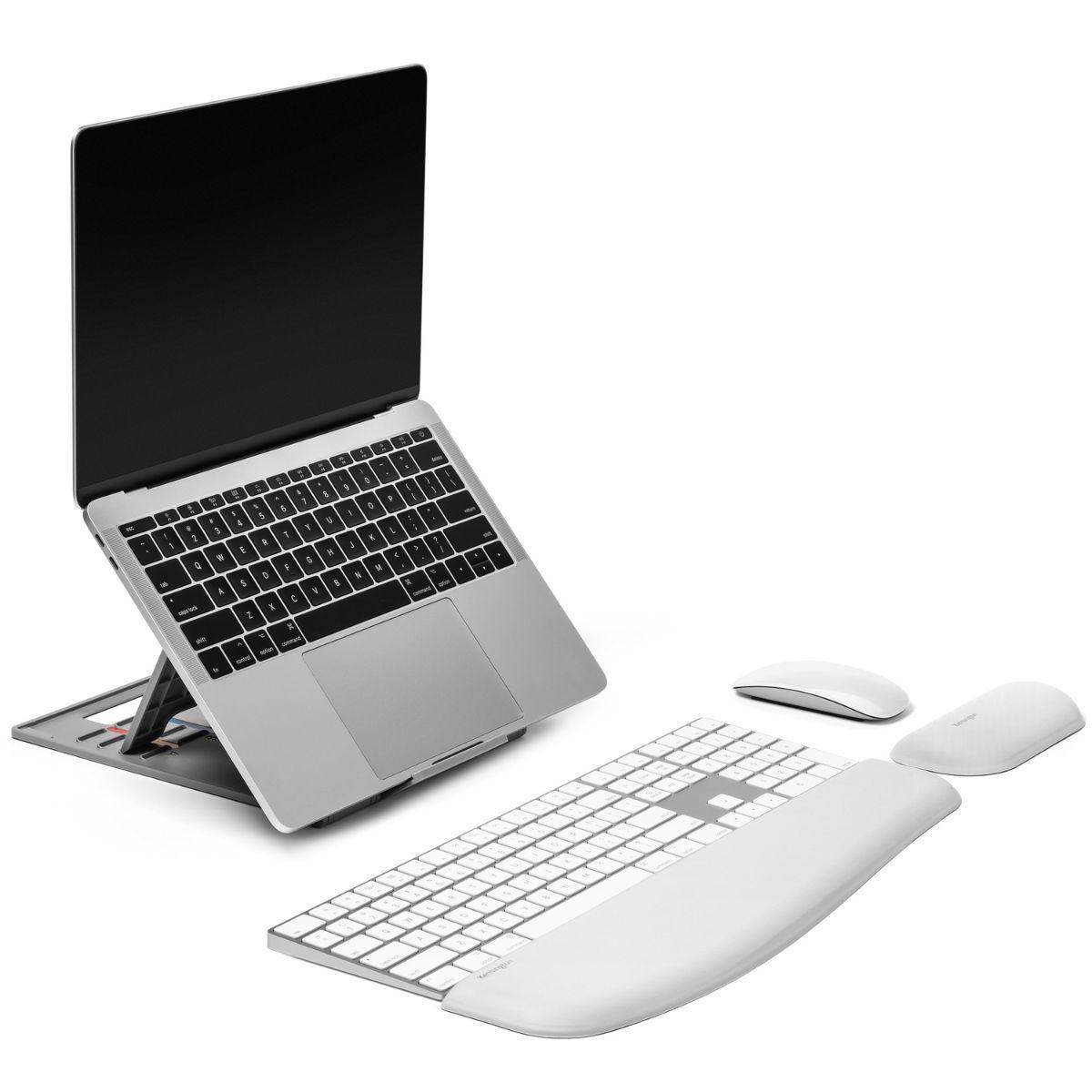 Base notebook kensington Easy RiserTM 14” con elevación gris-2