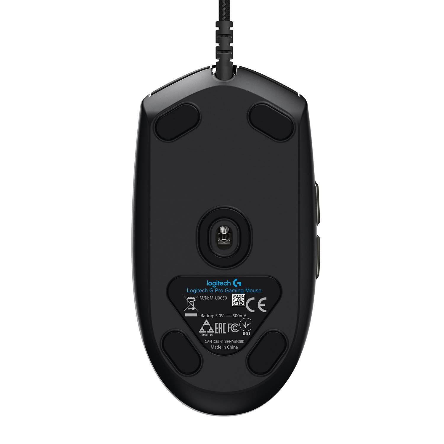 Mouse Gamer G Pro Alámbrico Negro-3