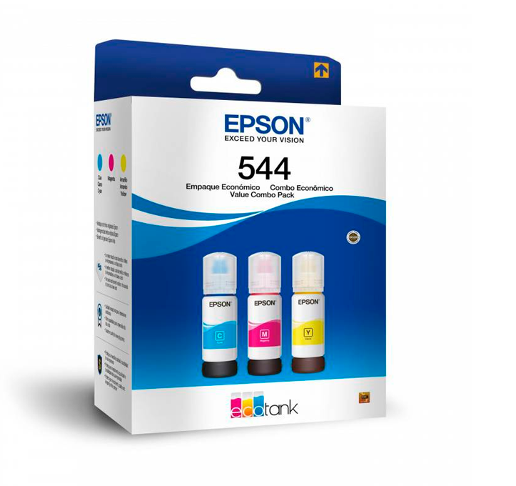 Tinta Epson T504 Pack Color Cian Magenta Amarillo-3