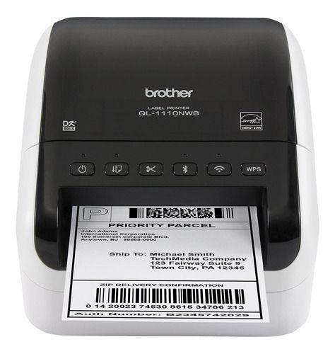 Impresora De Etiquetas Termica Brother Ql-1110nwb Wifi-6