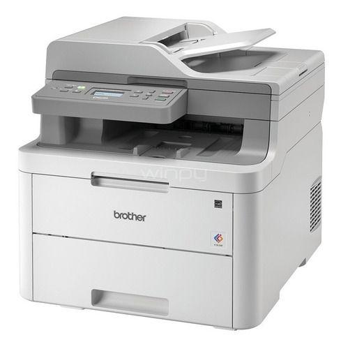 Impresora Multifuncional Brother DCP-L3551CDW Laser Color Wifi Duplex ADF-5
