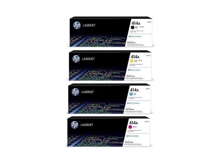 Pack Tóner Hp 414a Para Impresora Hp Laserjet Pro M479 M454-0