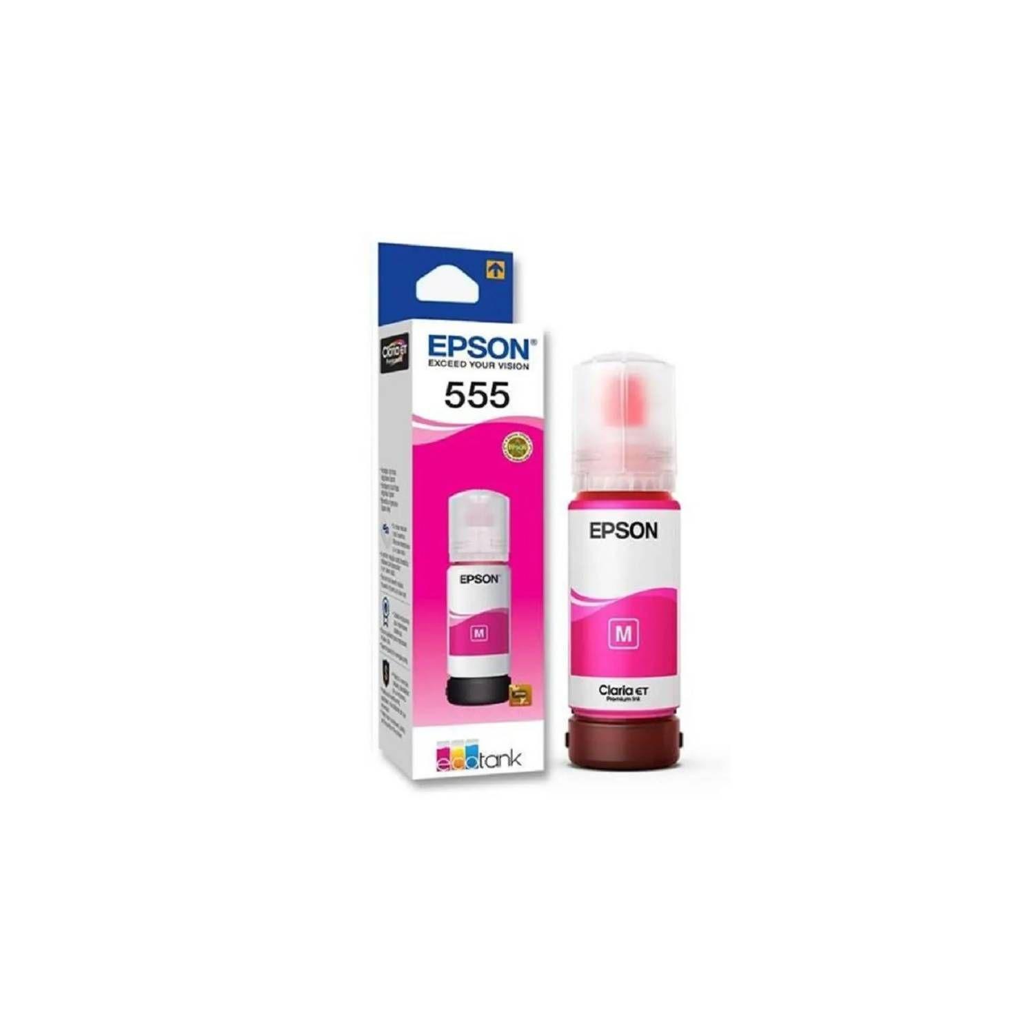 Botella de Tinta Epson T555 Magenta-1