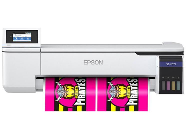 Impresora Plotter De Sublimación Epson F571 Fluorescente-0