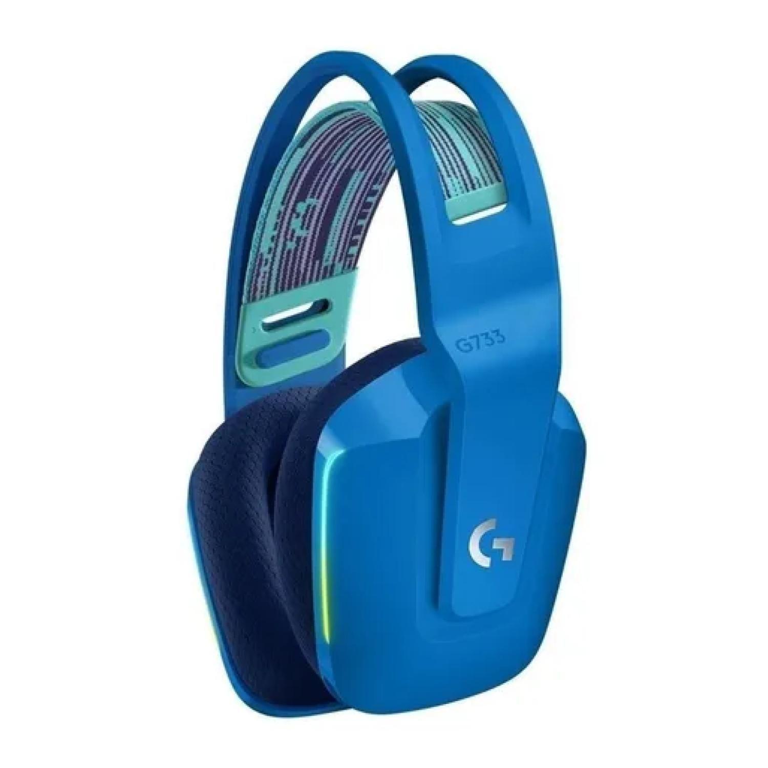 Audífonos Gamer Inalámbricos G733 Con Micrófono Azul-2