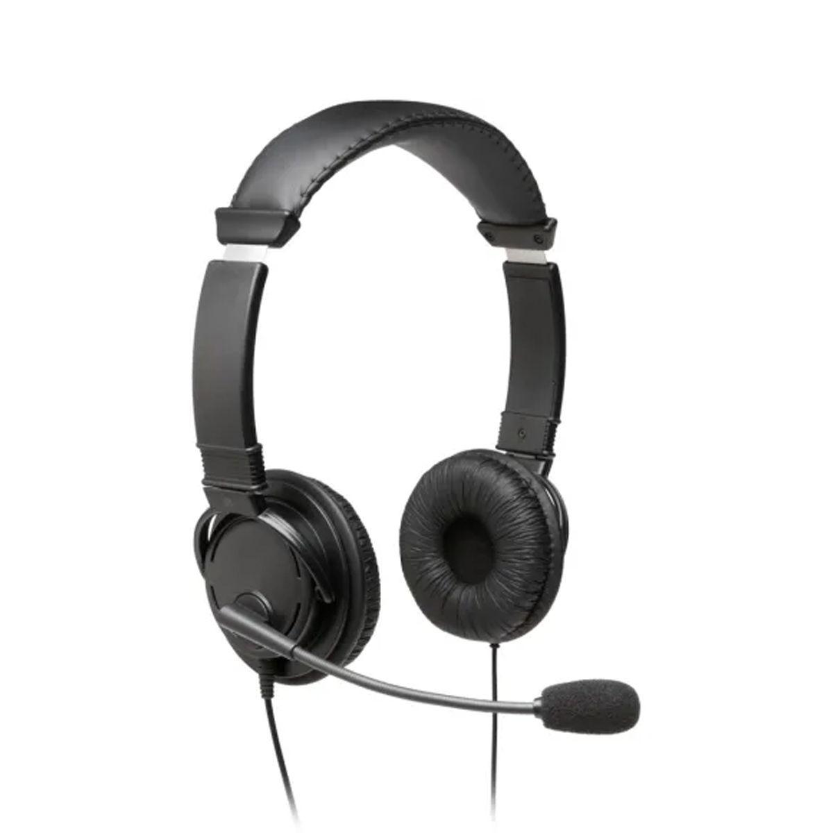 Audífonos Kensington Bulk Hif con micrófono alámbricos negro-0