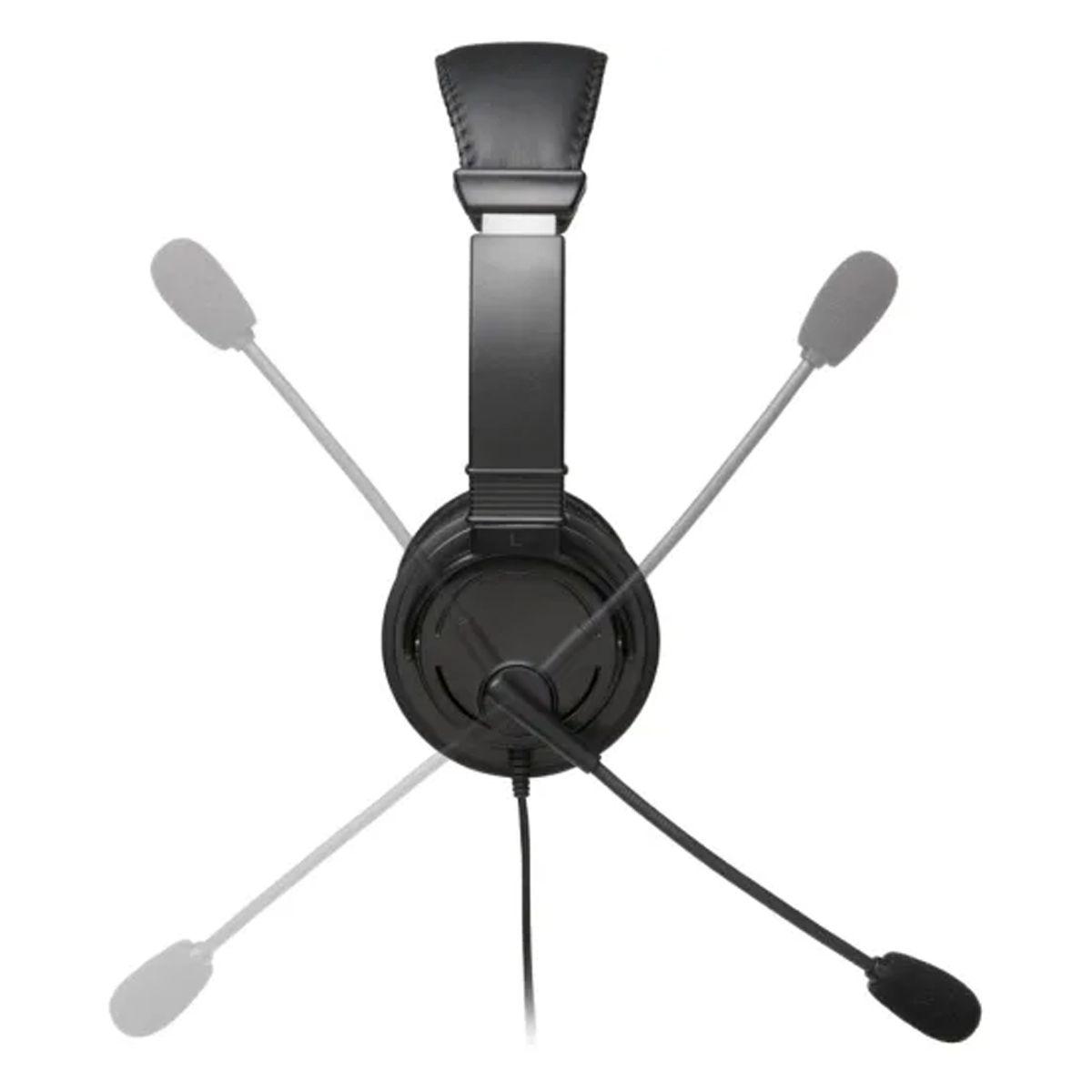 Audífonos Kensington Bulk Hif con micrófono alámbricos negro-1