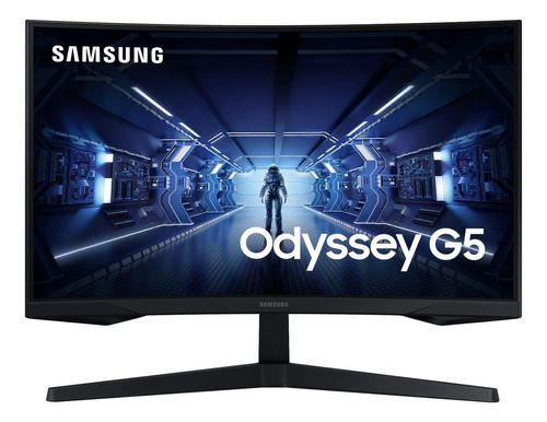 Monitor Gamer Curvo Samsung Odyssey G5 27" Negro 144hz 1ms-6