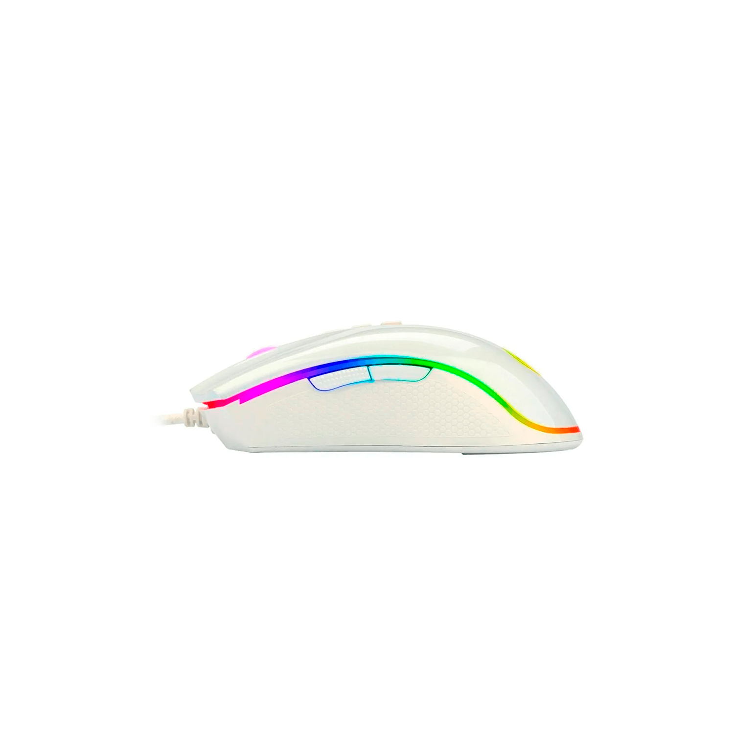 Mouse Gamer Cobra M711 Blanco Alámbrico-3